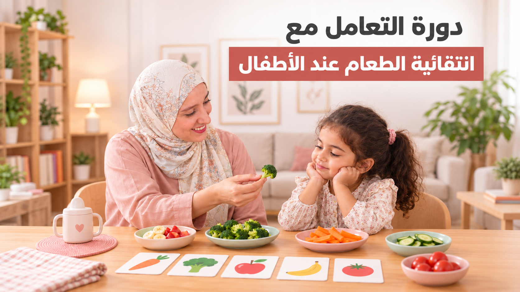 دورة التعامل مع انتقائية الطعام عند الأطفال